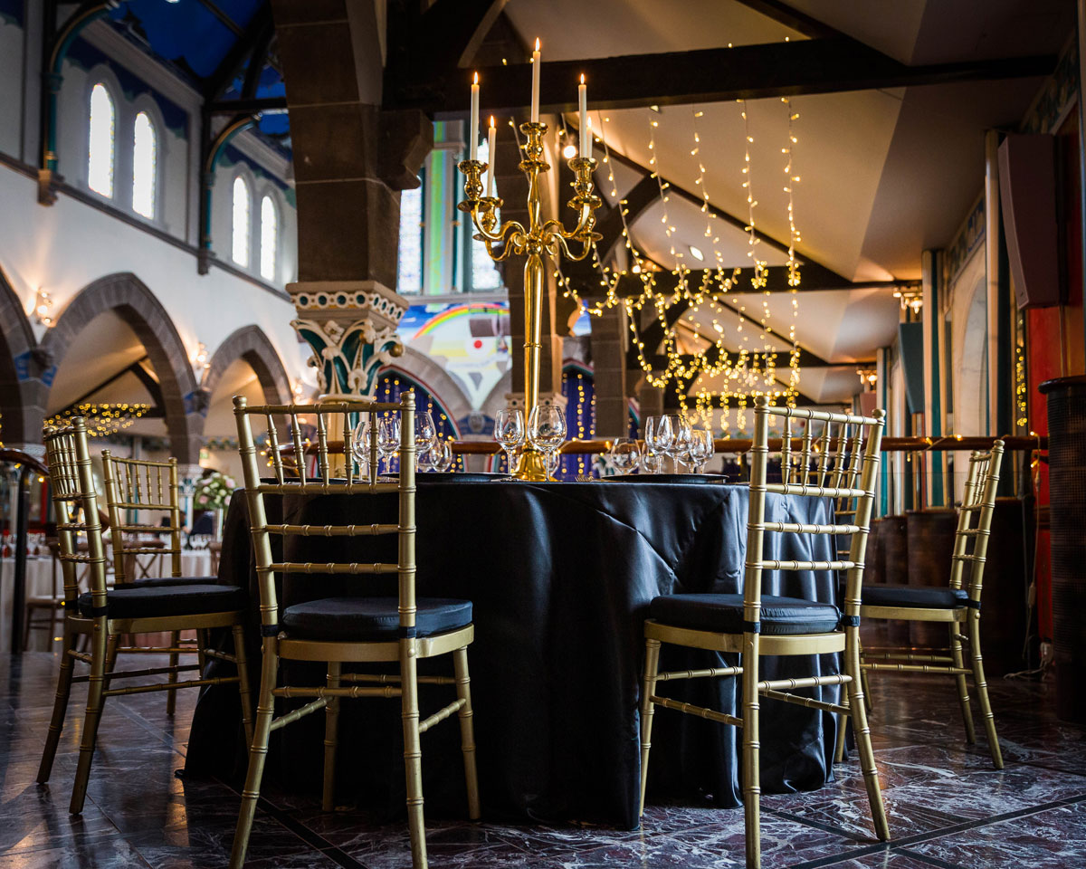 Gold Candelabra