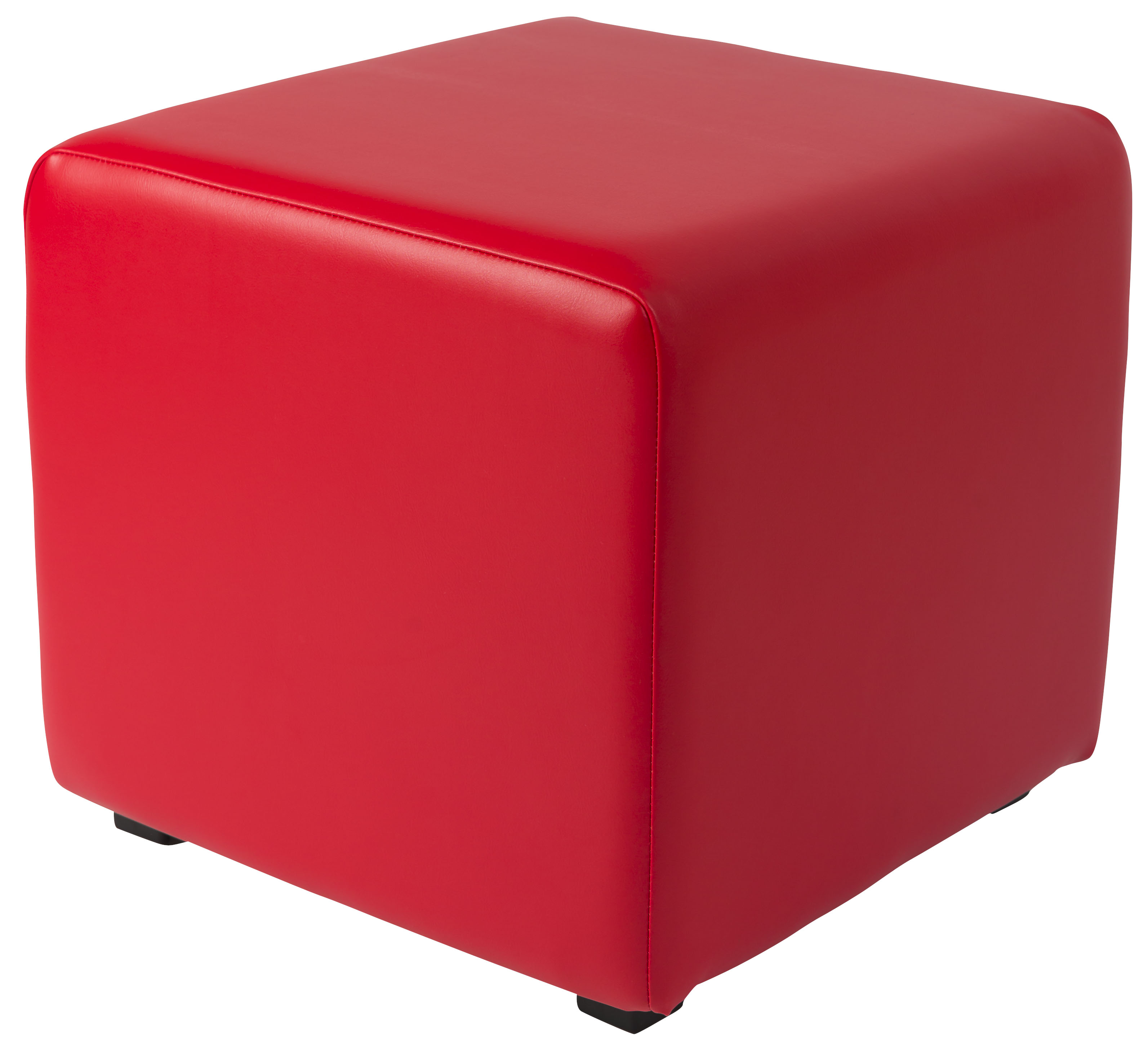 Faux Leather Cubes