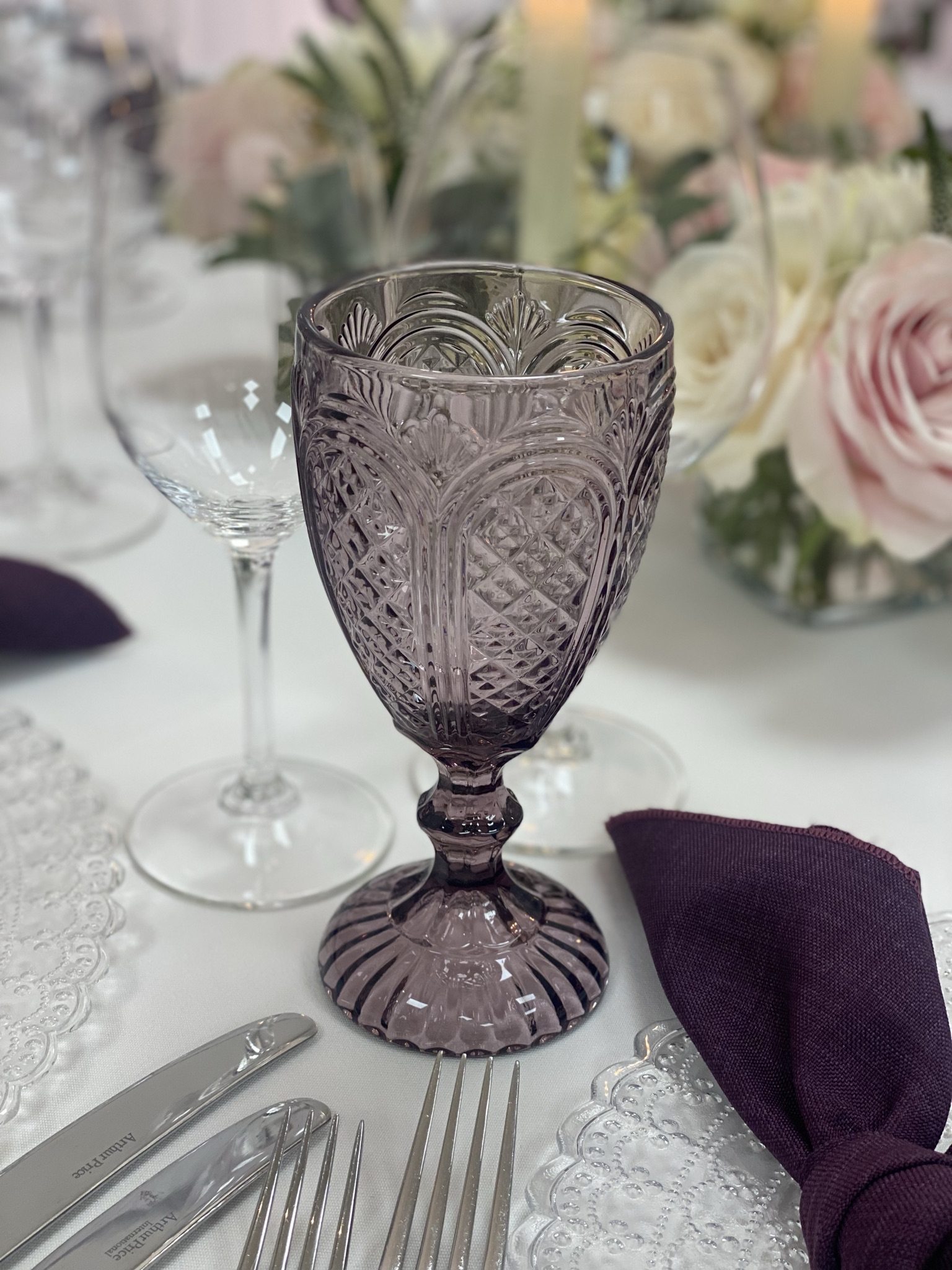 Purple Goblet